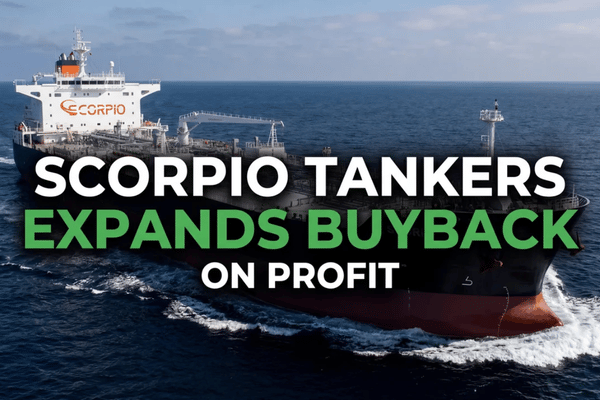 Scorpio Tankers reports strong Q1 profits and expands repurchase program, reinforcing capital returns in refined fuel shipping.