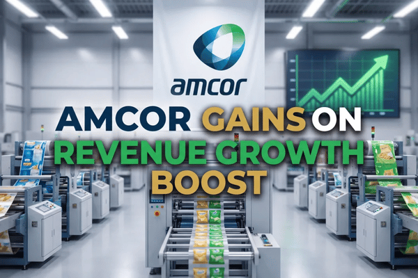 Amcor reports in-line earnings with revenue growth driven by Berry acquisition, synergy benefits, and cost discipline.