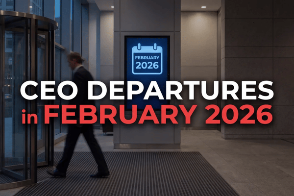 CEO exits across sectors in February triggered varied market reactions, with Xometry, PayPal, and Duos seeing sharper declines.