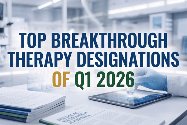 FDA Breakthrough Therapy Designations in Q1 2026 boosted investor focus on biotech approval timelines and market potential.