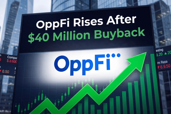 OppFi shares jump on record revenue, higher net income, and new share repurchase program.