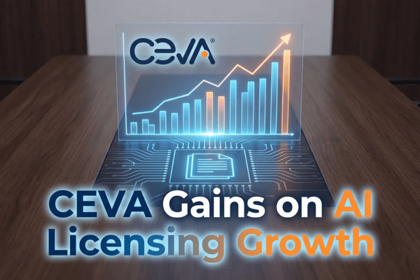 CEVA beats Q1 estimates as licensing growth, AI demand, automotive wins, and Wi-Fi shipments support revenue growth.