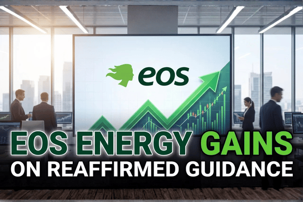 Eos Energy beats Q1 estimates with sharp revenue growth, higher production output, and progress in long-duration storage.