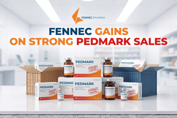Fennec Pharmaceuticals stock jumps after Q1 earnings beat, driven by stronger PEDMARK sales and rising pediatric treatment demand.