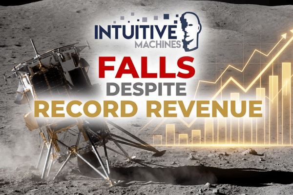 Intuitive Machines shares fall despite strong revenue growth, as earnings miss overshadows record backlog and EBITDA progress.