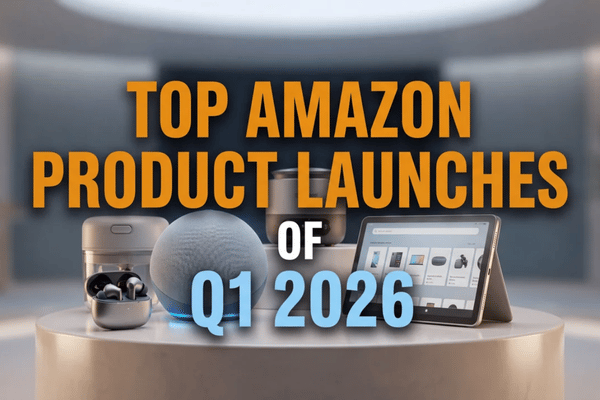 Amazon’s Q1 product launches drew investor attention across payments, robotaxis, healthcare, pharmacy, grocery, cloud, AI, and logistics.