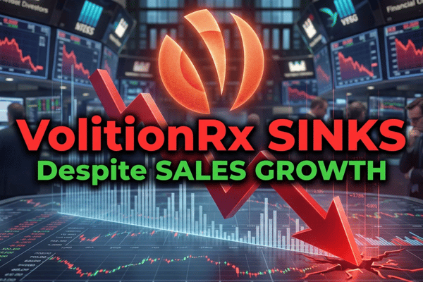VolitionRx reports strong revenue growth from Nu.Q diagnostics, but wider-than-expected loss pressures investor sentiment.