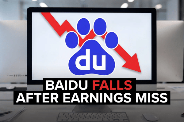 Baidu reports AI cloud and robotaxi growth, but weaker-than-expected earnings pressure investor sentiment.