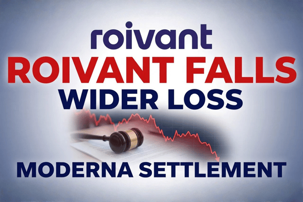 Roivant posts wider-than-expected loss as lower revenue offsets pipeline milestones and strong balance sheet position.