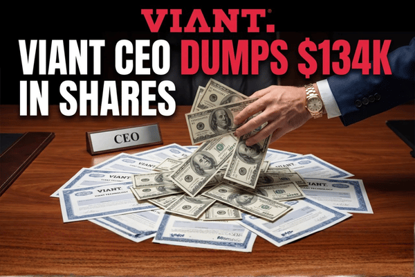 Viant insider sale shows CEO Timothy Vanderhook sold shares across three transactions, according to SEC filing.