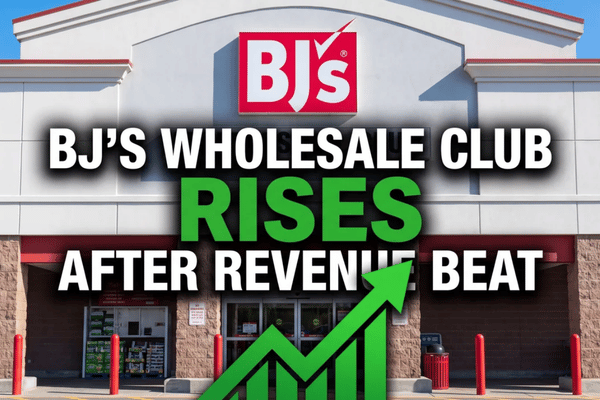 BJ’s Wholesale beats Q1 estimates with stronger revenue, comparable club sales, membership growth, and digital sales momentum.