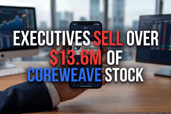 Seven CoreWeave insiders sold approximately $13.6 million in CRWV stock, according to recent SEC Form 4 filings.