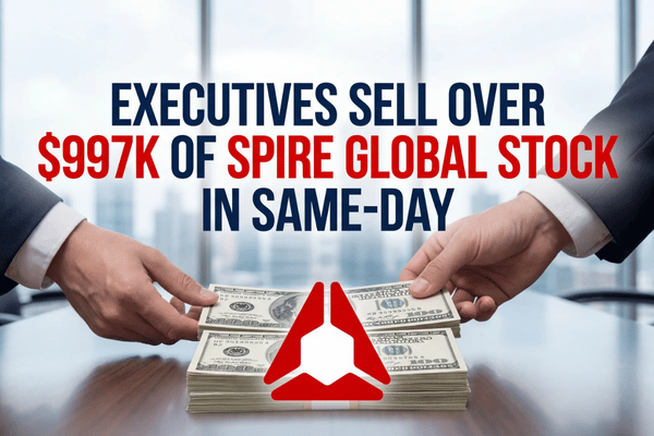 Five Spire Global (SPIR) insiders disclosed selling nearly $1 million in company shares on May 20, 2026.