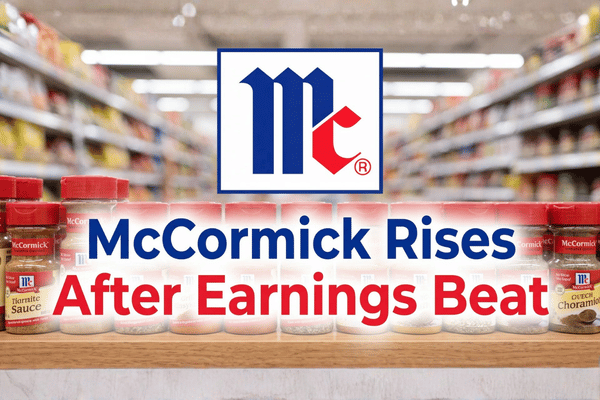 McCormick beats fiscal Q2 estimates as stronger earnings, revenue growth, and full-year EPS guidance support results.