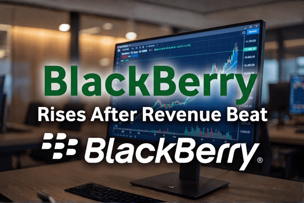 BlackBerry beats Q1 estimates as stronger revenue, secure communications growth, and raised guidance support results.
