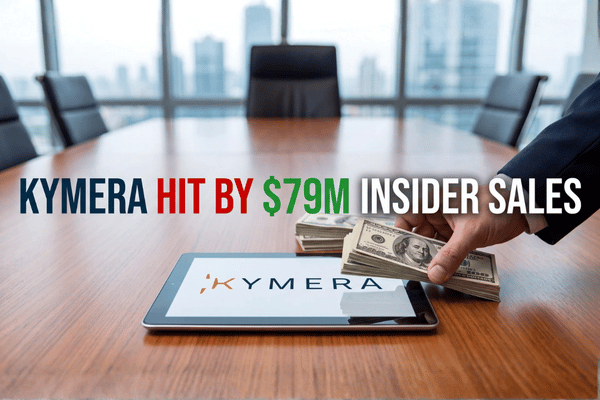 Kymera Therapeutics insider selling draws attention after director Bruce Booth reports another $78.7 million in share sales.