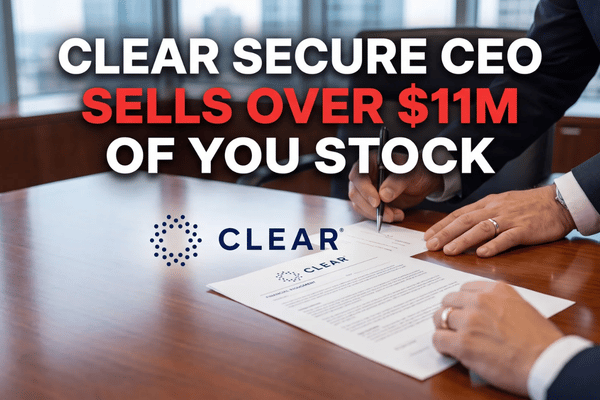 Clear Secure insider selling draws attention after CEO Caryn Seidman Becker reports $11.3 million in share sales.