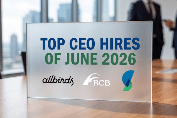 Track June's biggest CEO appointments to see how executive turnover and strategic resets influence stock market valuations.
