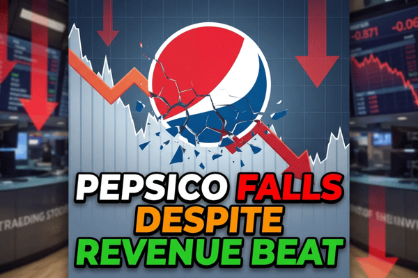 PepsiCo reports higher Q2 revenue, though North America pressure and mixed consensus figures remain watch points.