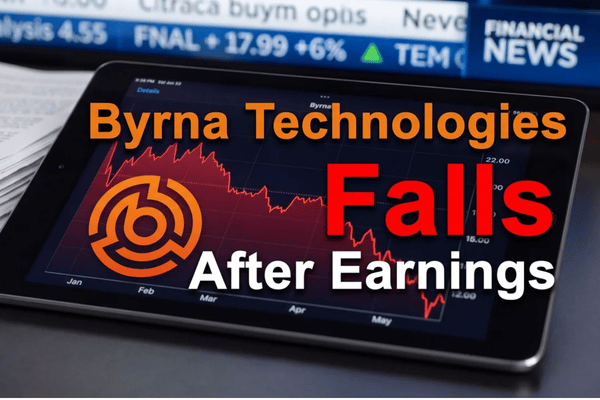 Byrna reports weaker fiscal Q2 results as revenue fell sharply and losses widened beyond expectations.