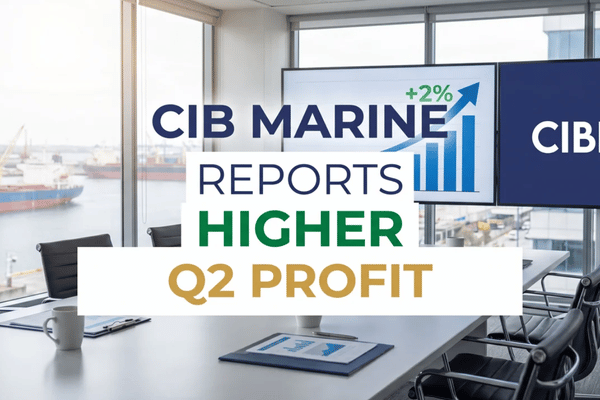 CIB Marine reports higher Q2 earnings as net interest margin, deposits, and credit metrics improve.