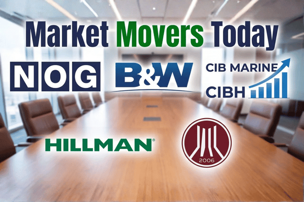 July 13 stock movers highlighted buybacks, bank earnings, refinancing plans, and real estate growth.