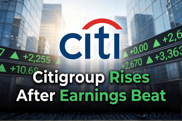 Citigroup shares draw attention after a 15.8% earnings surprise and $30 billion buyback plan.