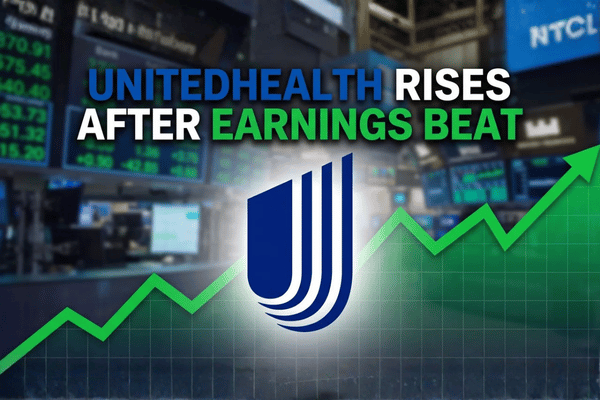 UnitedHealth shares draw attention after a 31% earnings surprise and raised full-year guidance.