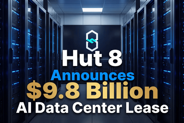 Hut 8 expands AI infrastructure revenue visibility through a major Beacon securing a $9.8 billion lease for 352 MW of IT capacity.