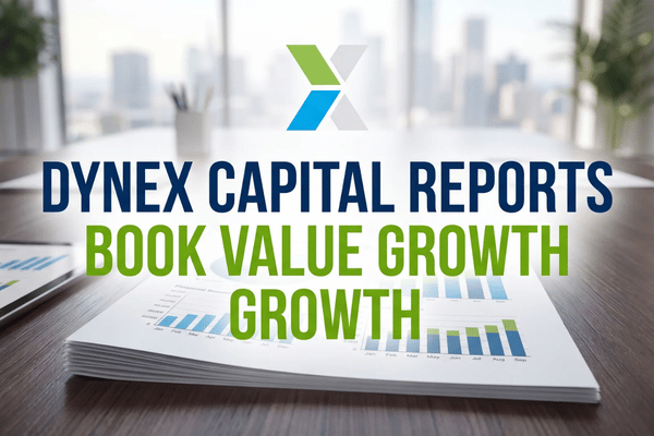 Dynex Capital reports higher book value, positive economic return, and strong liquidity in second quarter.