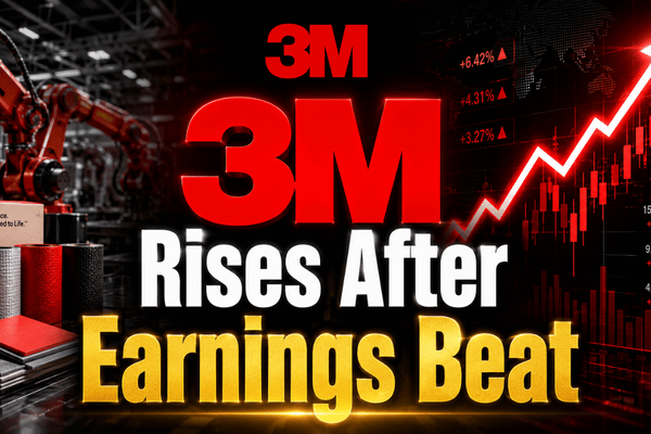 3M posts a 5.7% earnings surprise as organic growth and profitability strengthen.