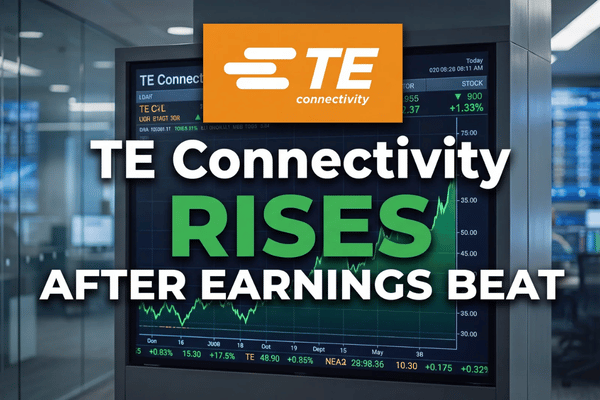 TE Connectivity beats fiscal Q3 estimates as record sales, orders, adjusted EPS, and margins improve.