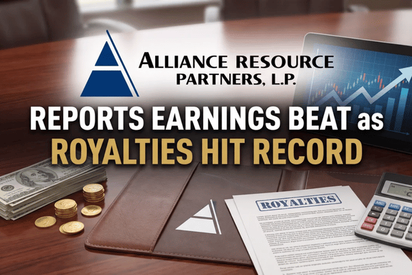 Alliance Resource Q2 update highlights revenue growth, record royalty income, and stronger profitability.