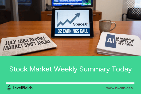 Markets face a pivotal week as the July jobs report, SpaceX earnings, and AI demand updates take center stage.