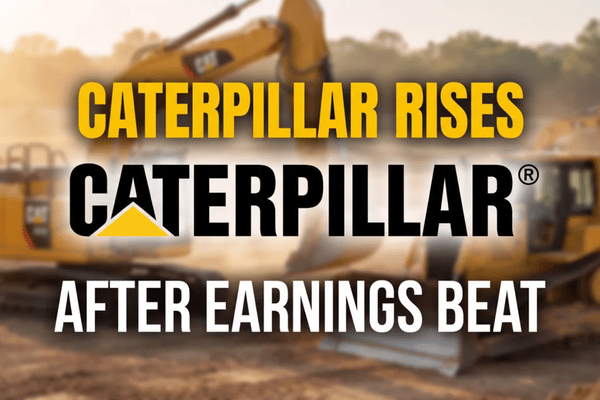 Caterpillar (CAT) reports record Q2 2026 revenue and a 30.7% earnings surprise as demand strengthens across segments.