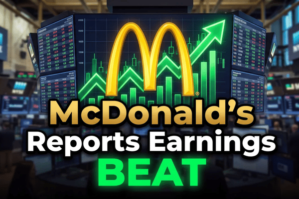 McDonald’s (MCD) reports mixed Q2 2026 results as adjusted earnings beat estimates while revenue falls slightly short.