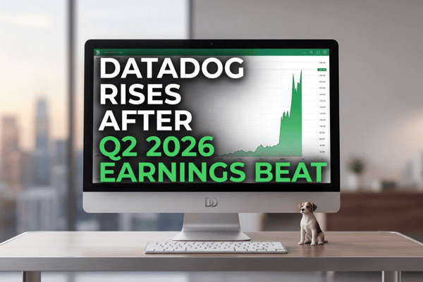 Datadog (DDOG) reports Q2 2026 earnings and revenue beats as sales grow 35.6% and free cash flow strengthens.