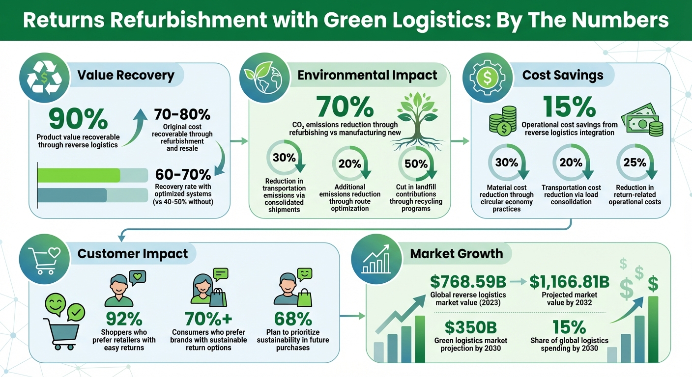 Green Logistics Returns Refurbishment: Key Statistics and Benefits