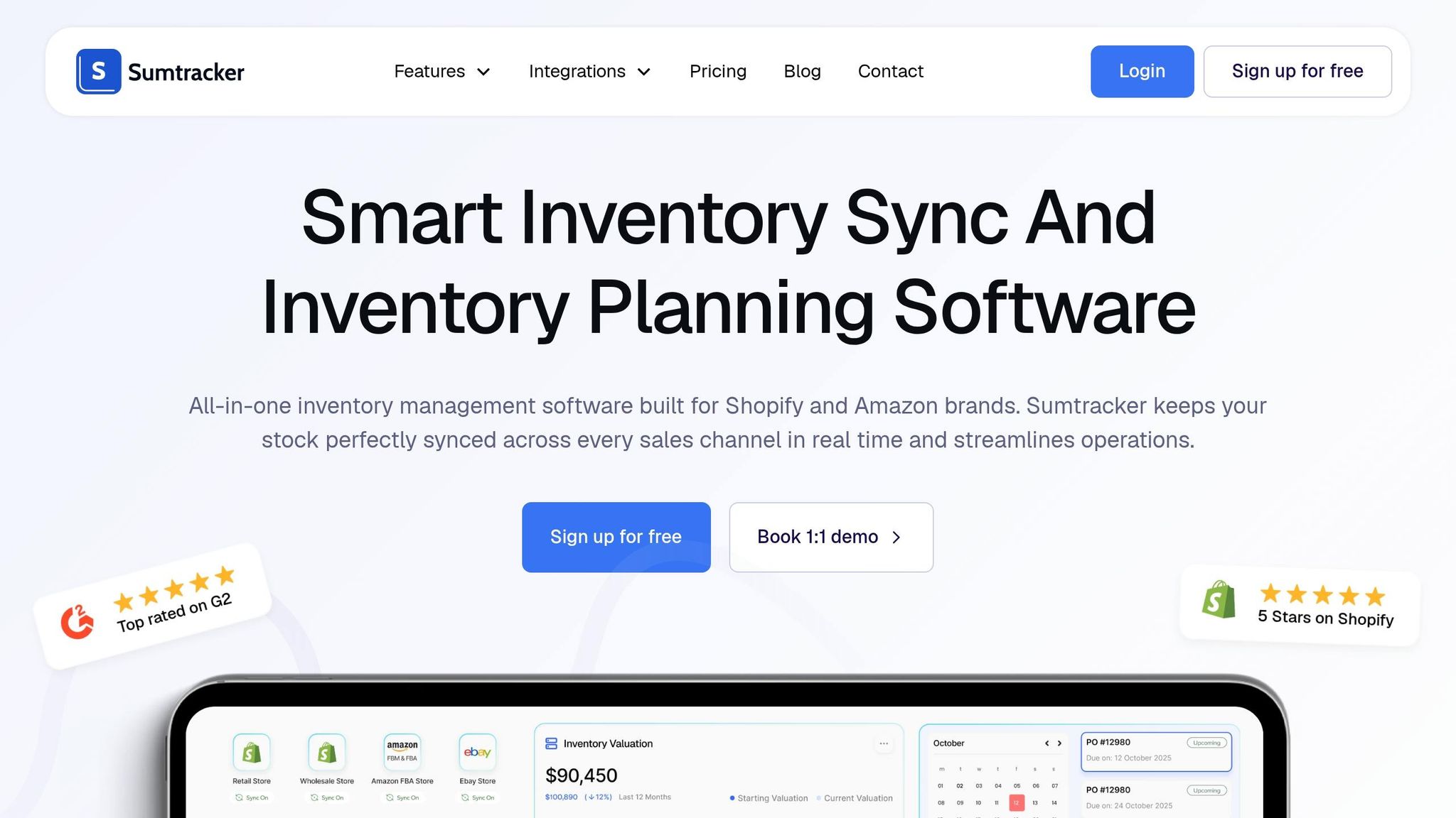 Sumtracker