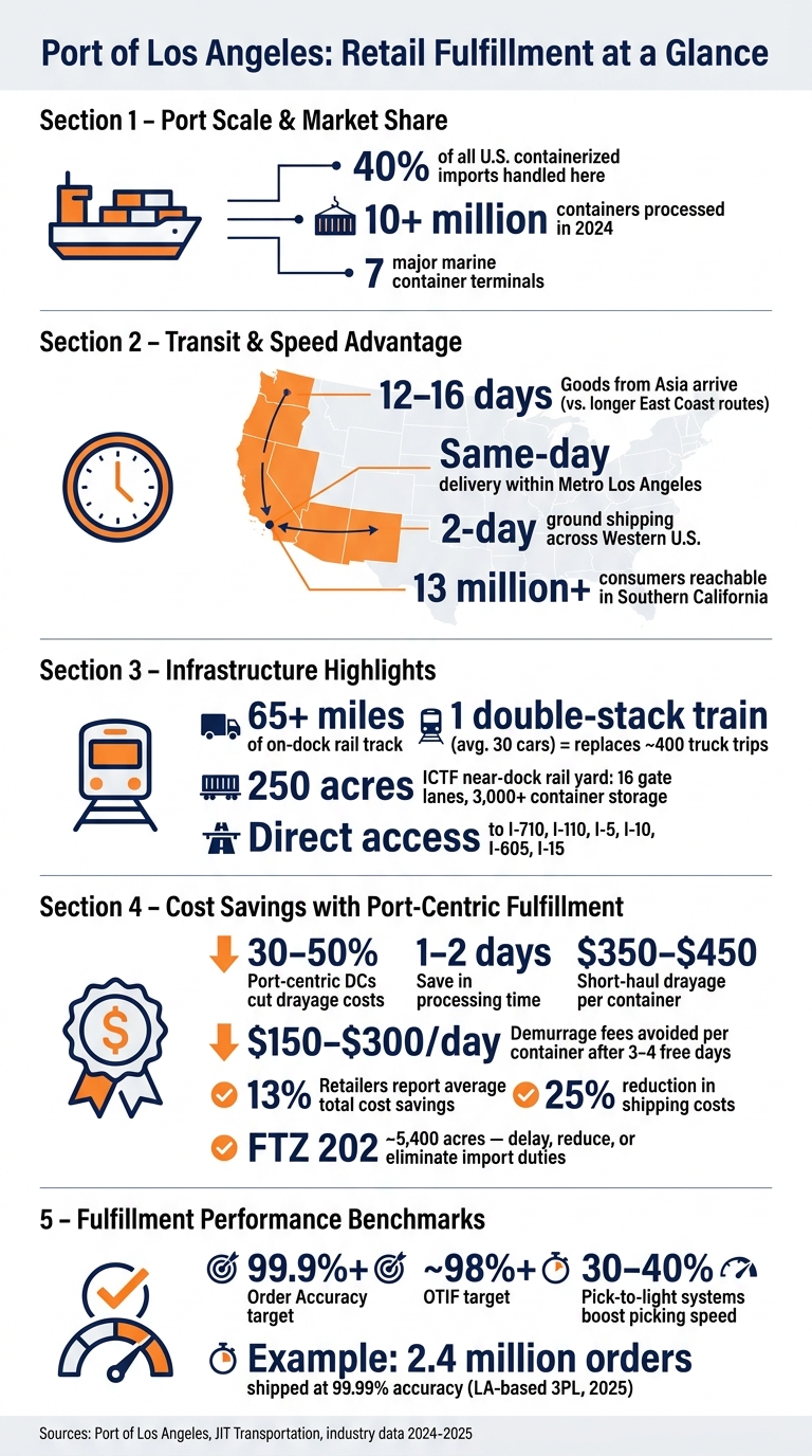 Port of Los Angeles Fulfillment: Key Stats & Delivery Zones