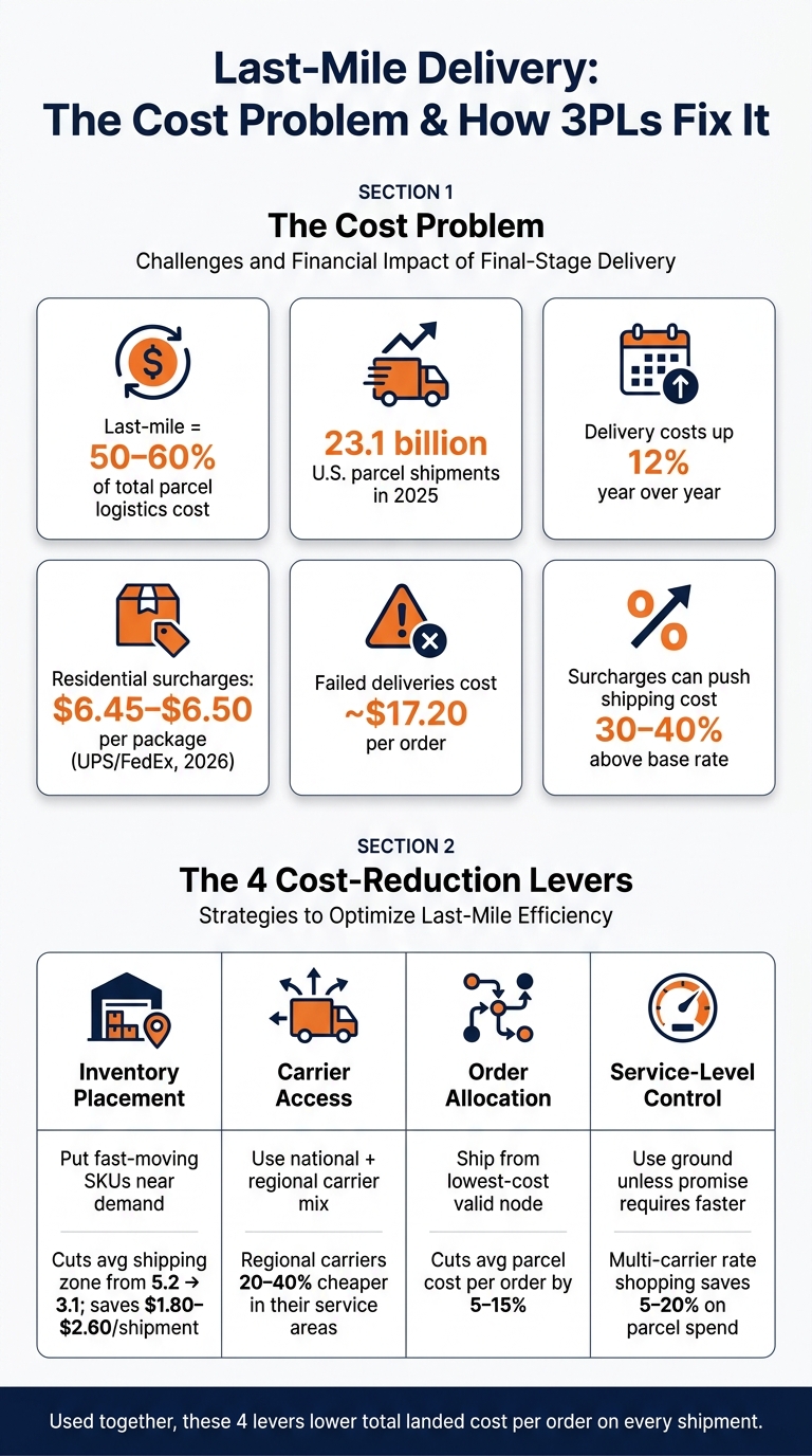 Last-Mile Delivery Cost: Key Stats & 3PL Savings Levers