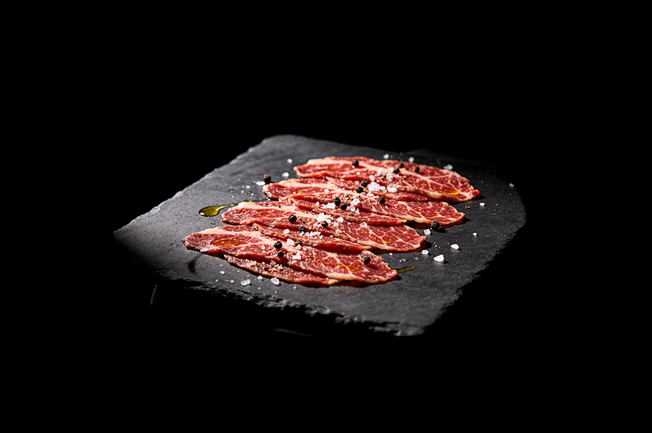 Carpaccio de picaña madurada
