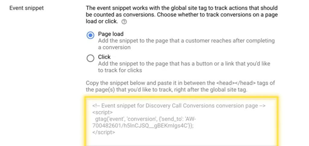 global site tag script second