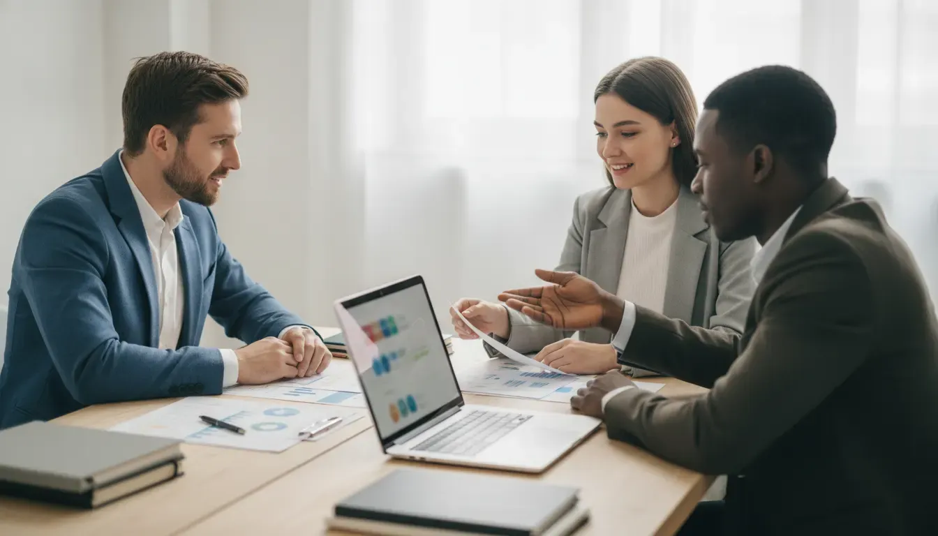 Local payroll team reviewing a small business payroll workflow