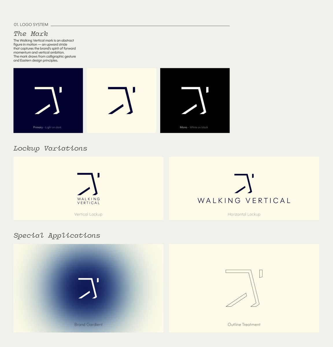 In the world: Logo system