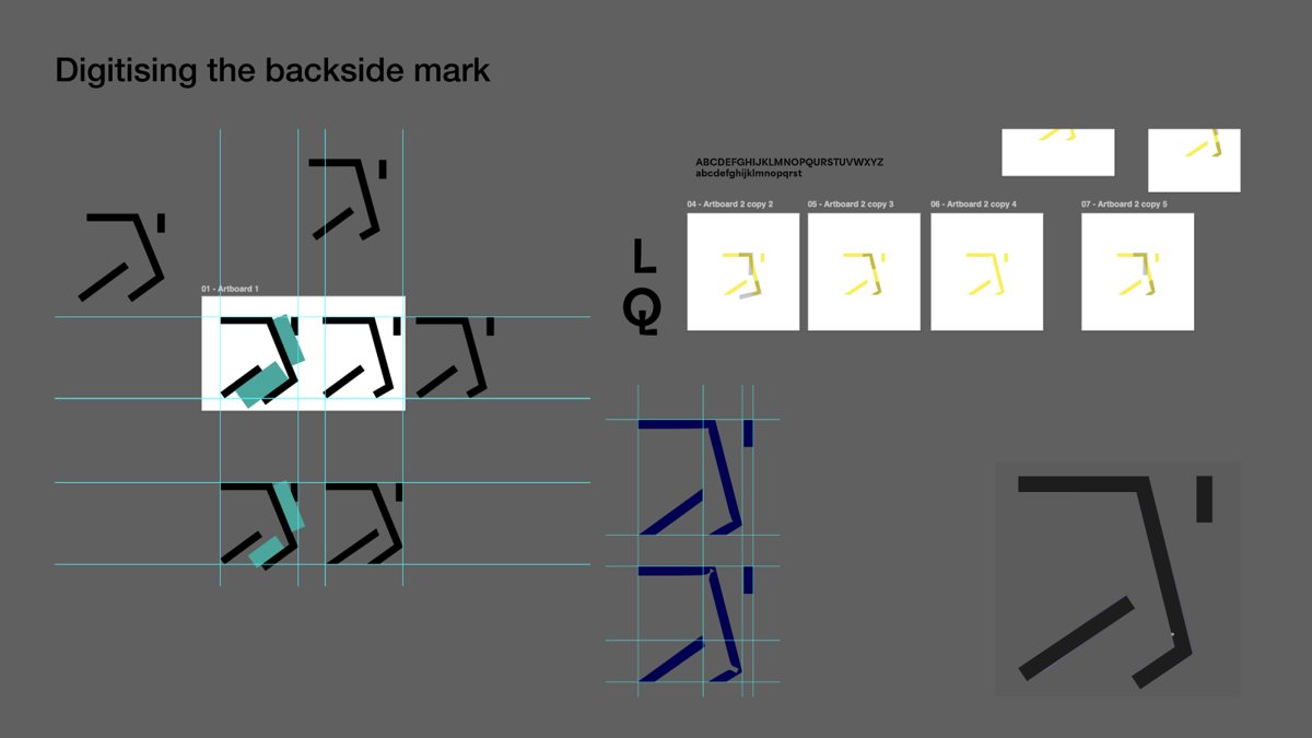 The mark: Construction