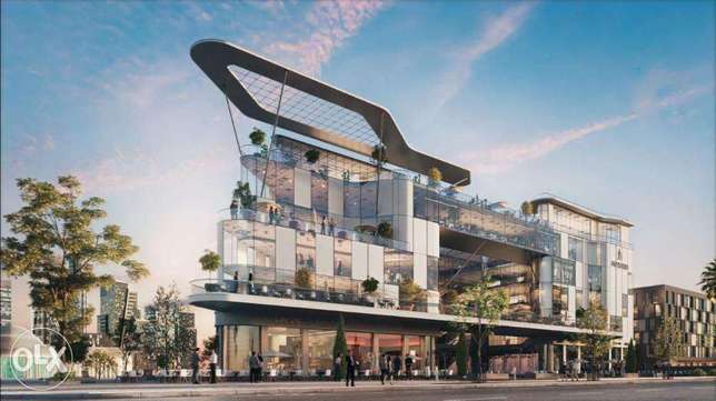 محل تجارى بفيو مفتوح على الروف 