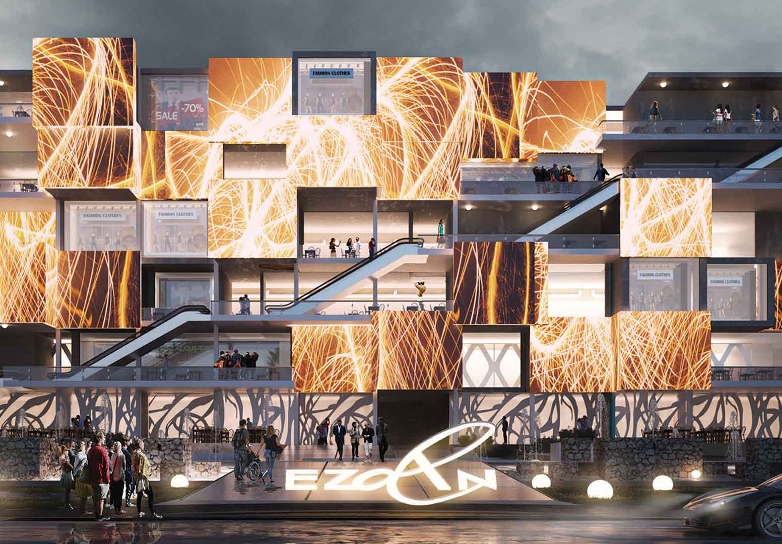 محل بفيو على الممشى السياحى 