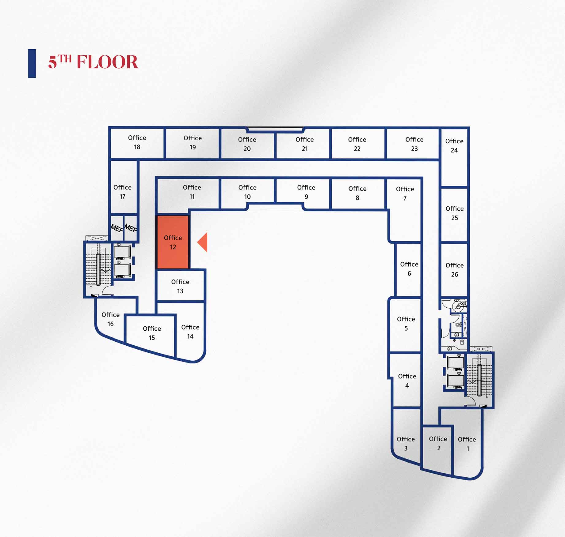 مكتب بفيو بلازا 