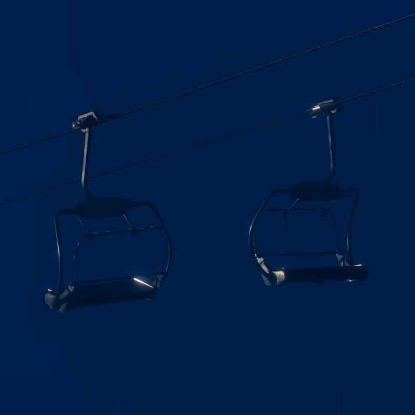 chairlift in LAAX